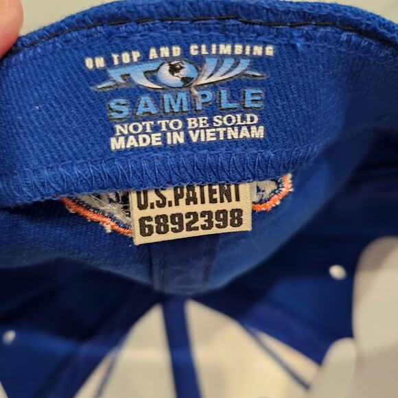 Vintage University of Florida Gators Fitted Hat Cap White Blue UF One Size NCAA - Picture 7 of 8